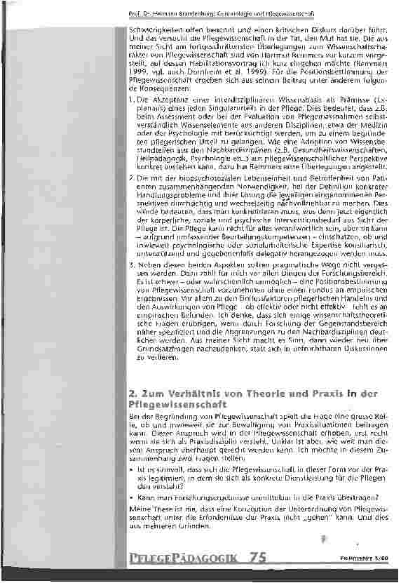 Vorschauseite 6: Gerontologie und Pflegewissenschaft