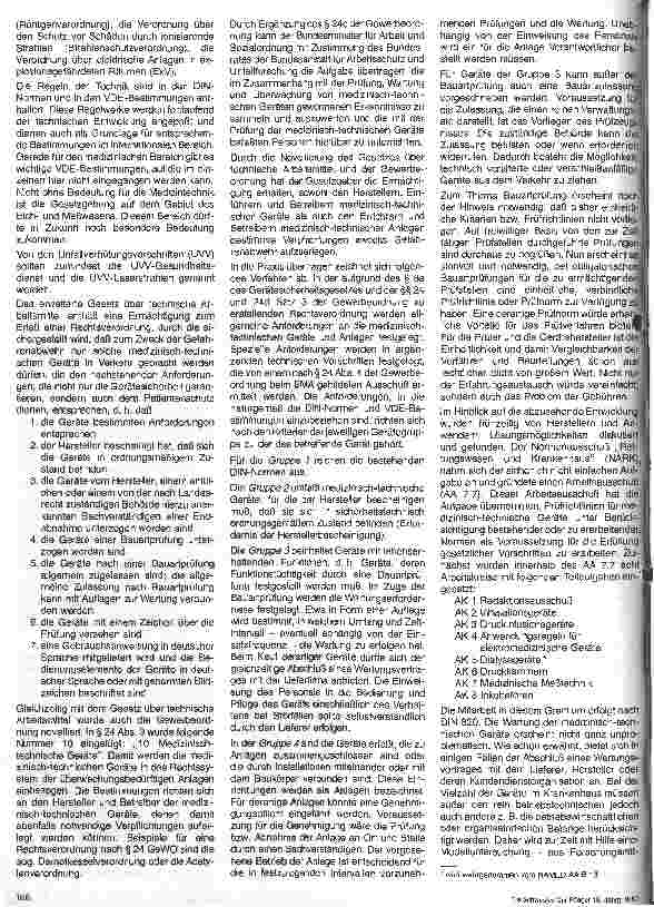 Vorschauseite 2: Sicherheitsprobleme bei medizinisch-technischen Geräten und Anlagen Gründe und Hintergründe der Gesetzgebungsmaßnahmen.