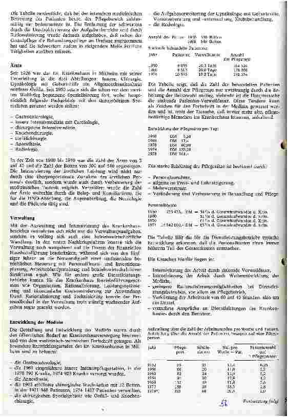 Vorschauseite 6: Das Krankenhaus von 1850 bis heute: dargestellt an einzelnen Arbeitsfeldern des evangelischen Diakonievereins