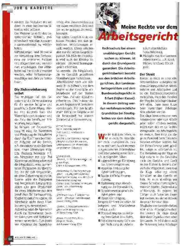 Vorschauseite 2: Das Zielvereinbarungsgespräch