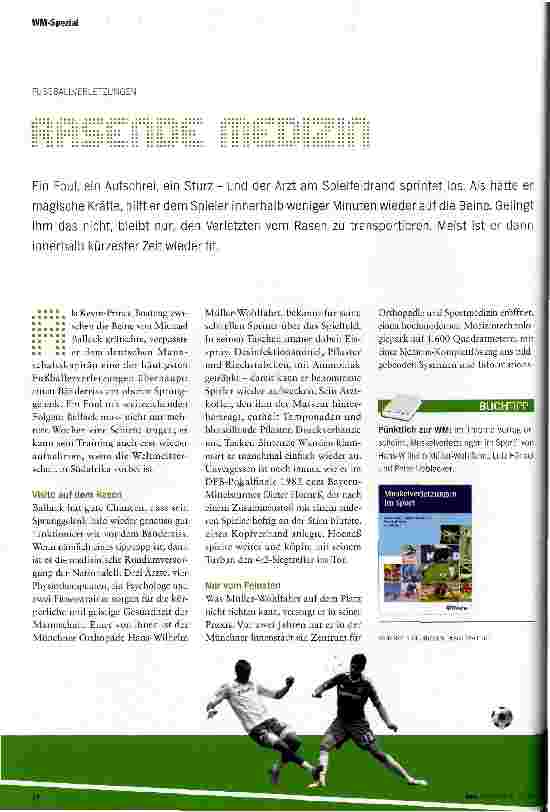 Vorschauseite 1: Rasende Medizin