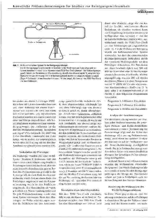 Vorschauseite 3: Bewertung künstlicher Prüfanschmutzungen für Studien zur Reinigungswirksamkeit