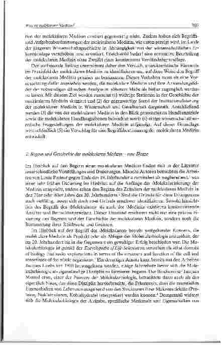 Vorschauseite 3: Was ist molekulare Medizin? Elemente einer Begriffsbestimmung