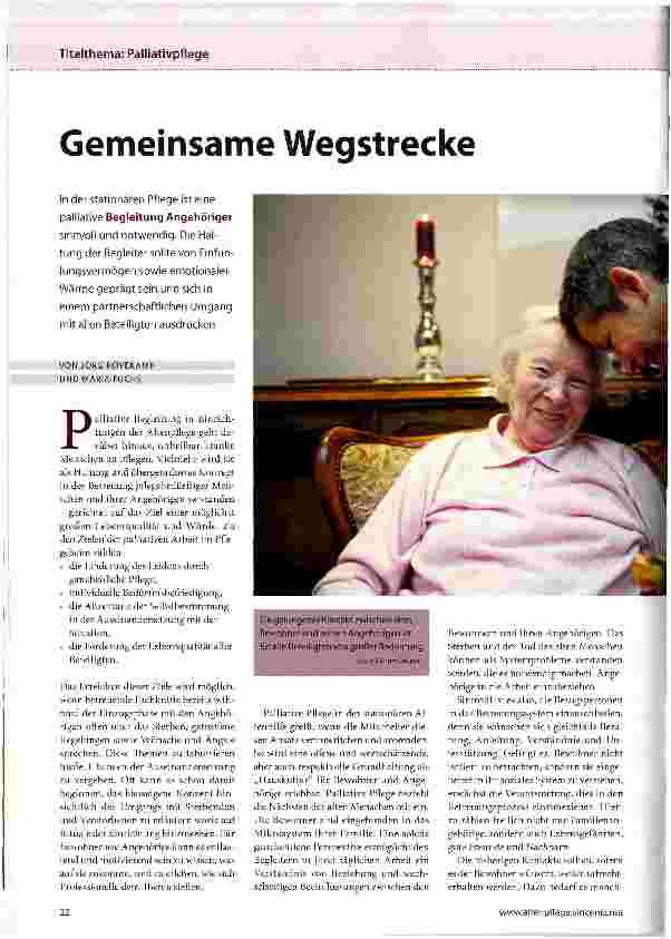 Vorschauseite 1: Gemeinsame Wegstrecke