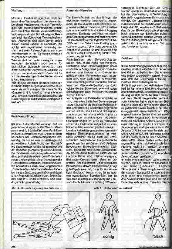 Vorschauseite 3: Medizinische Gerätekunde 12. Folge: Der Elektrokardiograph