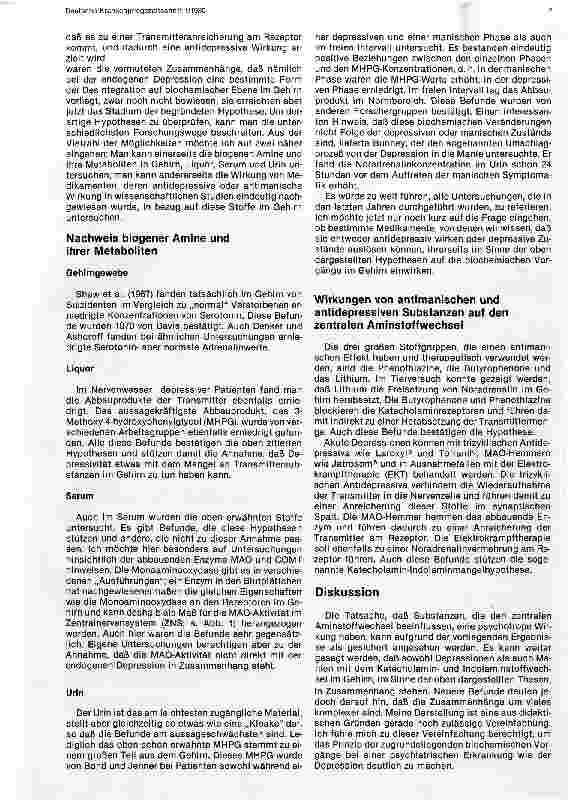 Vorschauseite 3: Gibt es bestimmbare Veränderungen des Gehirns bei psychischen Erkrankungen?