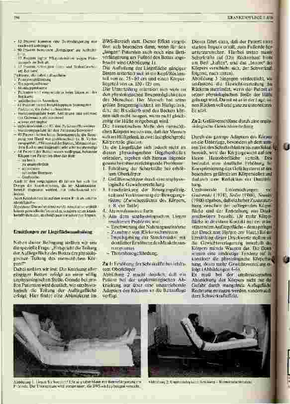 Vorschauseite 3: Krankenbetten machen krank! Liegen unsere Patienten richtig?