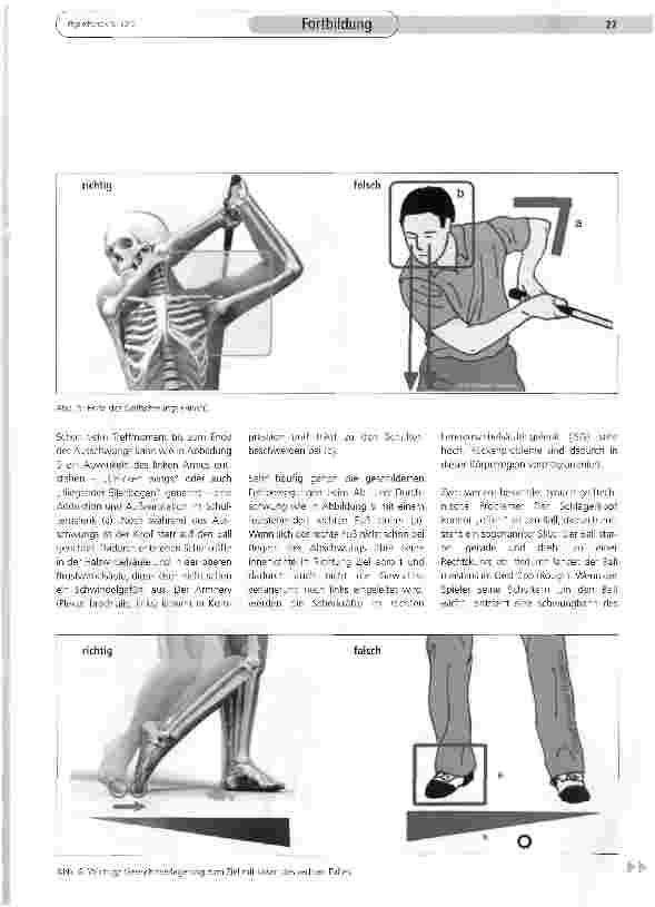 Vorschauseite 3: Fehler beim Golfschwung - „golfphysiotherapeutisch analysiert