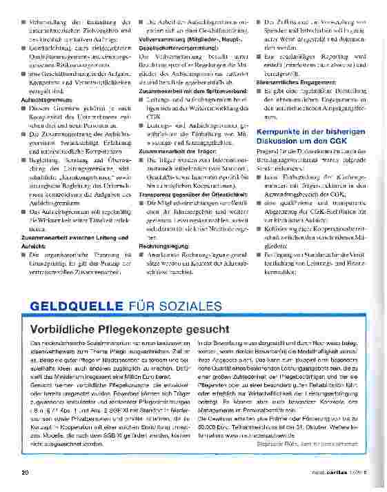 Vorschauseite 3: DiCV entwickelt einen Corporate-Governance-Kodex