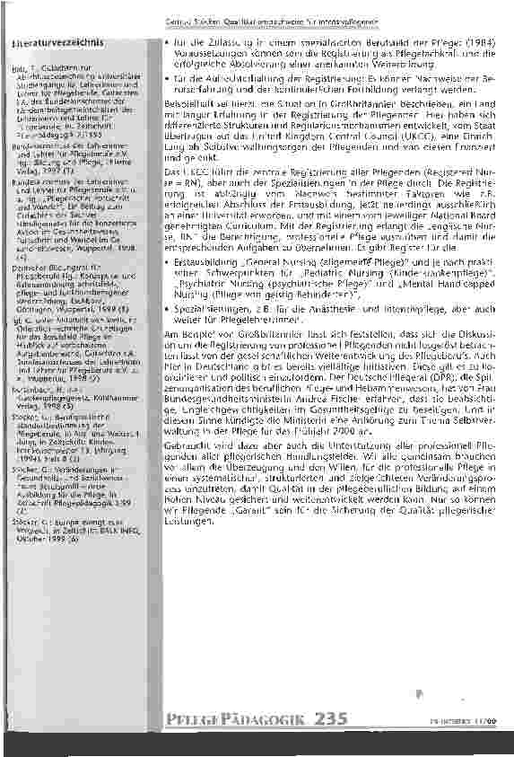 Vorschauseite 6: Qualifikationsnachweise für Intensivpflegende Normative und inhaltliche Aspekte