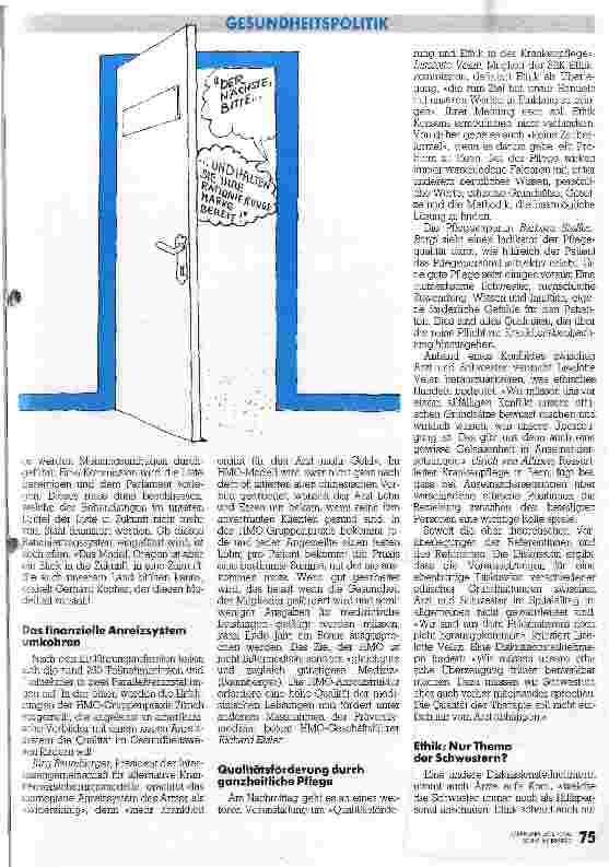 Vorschauseite 2: Droht Rationierung im Gesundheitswesen?