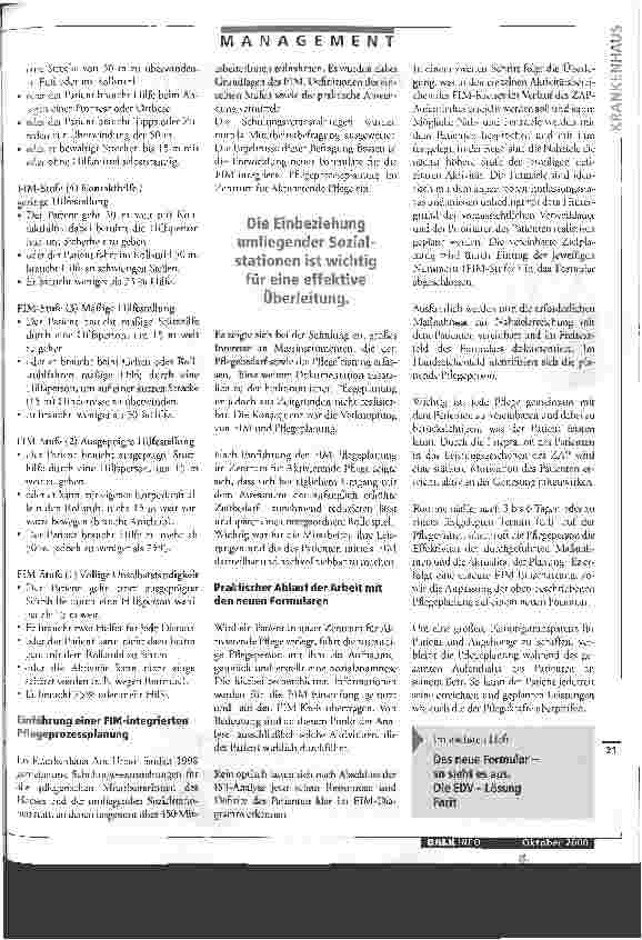 Vorschauseite 2: Qualitätsverbesserung durch FIM 3. Deutscher Innovationspreis Medizin und Gesundheit / 2. Teil