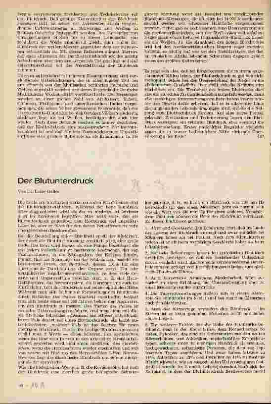 Vorschauseite 2: Blutdruck und Zivilisation