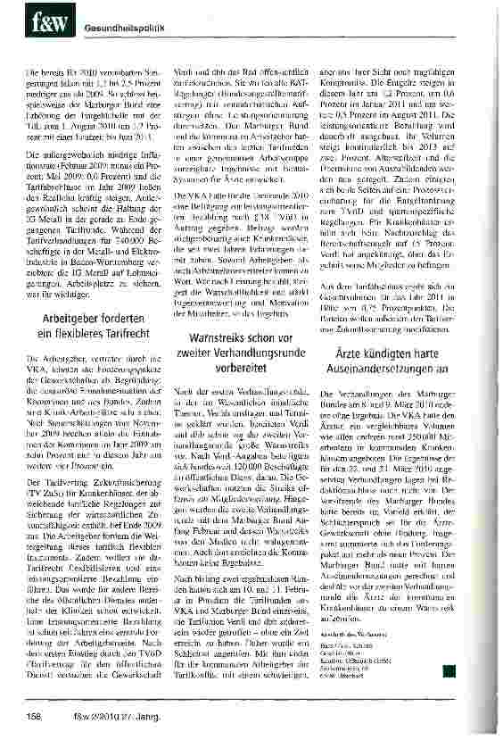 Vorschauseite 3: Harte Verhandlungen und ein Abschluss vom Schlichter