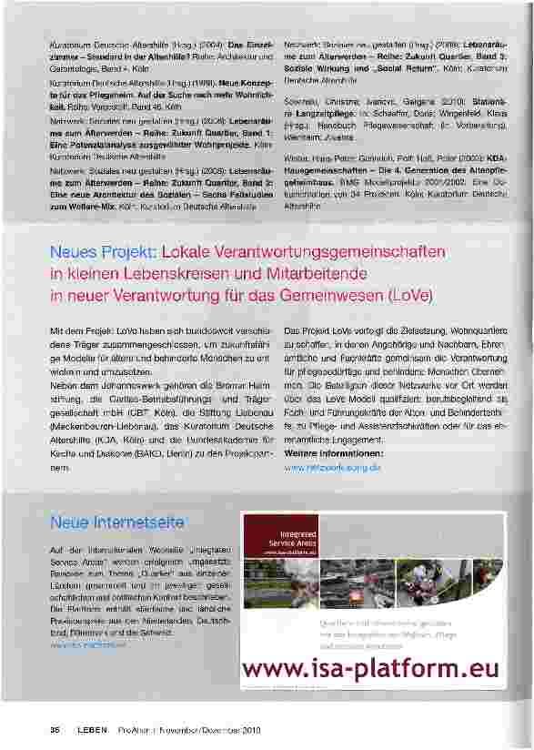 Vorschauseite 5: Öffnung der Heime