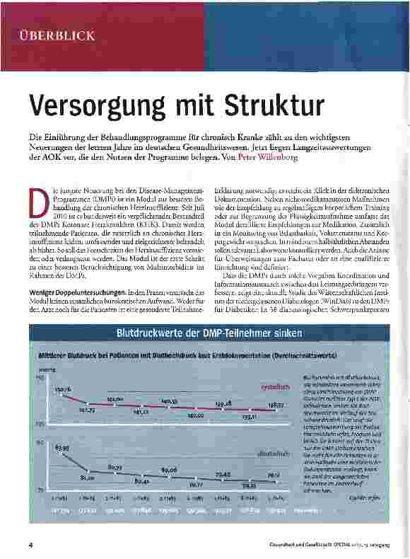 Vorschauseite 1: Versorgung mit Struktur