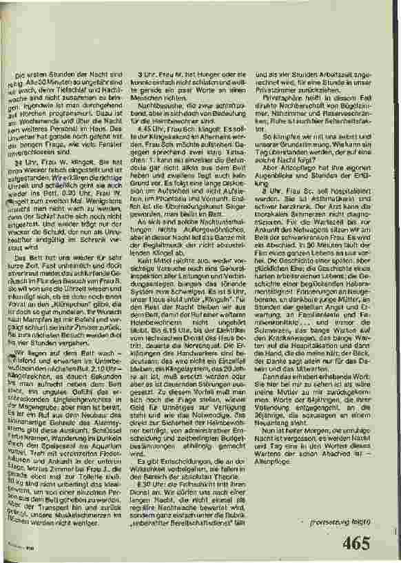 Vorschauseite 3: Tagebuch einer Heimleiterin (2)