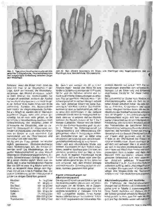 Vorschauseite 5: Alkoholembryopathie und Frauenalkoholismus
