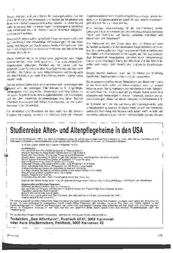 Vorschauseite 3: Das Berufsbild des Heimleiters Kuratorium Deutsche Altershilfe
