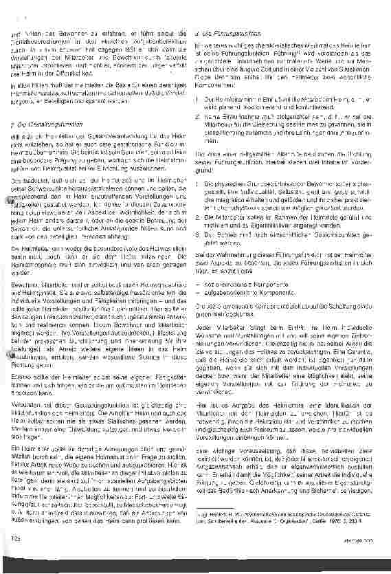 Vorschauseite 4: Das Berufsbild des Heimleiters Kuratorium Deutsche Altershilfe