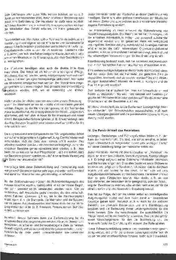 Vorschauseite 5: Das Berufsbild des Heimleiters Kuratorium Deutsche Altershilfe