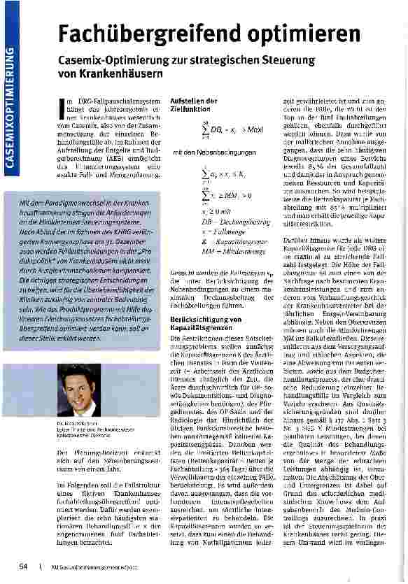 Vorschauseite 1: Fachübergreifend optimieren