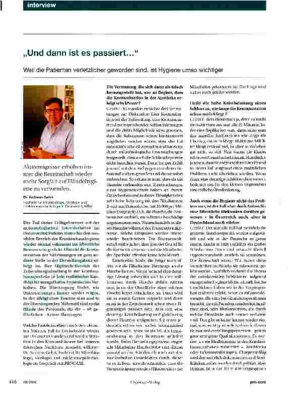 Vorschauseite 1: „Und dann ist es passiert. ..