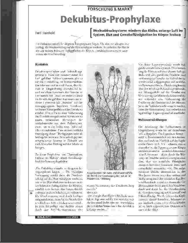 Vorschauseite 1: Dekubitus-Prophylaxe
