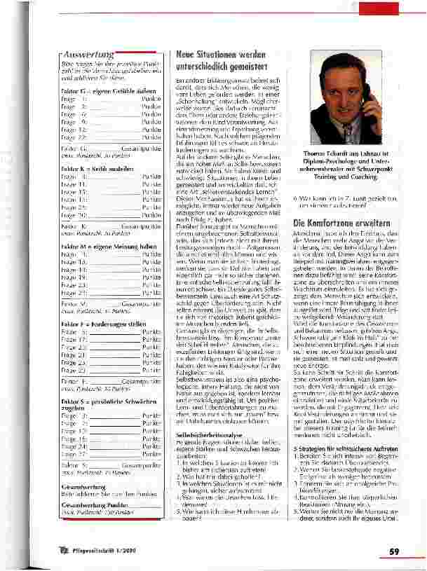Vorschauseite 3: Träge und satt findet keine Veränderung statt