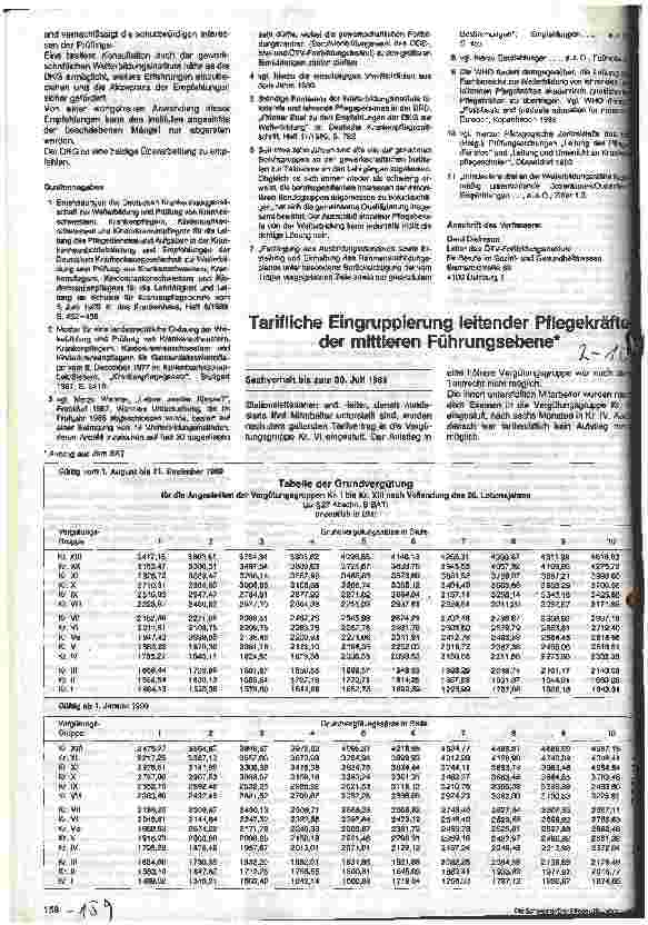 Vorschauseite 1: Tarifliche Eingruppierung leitender Pflegekräfte der mittleren Führungsebene
