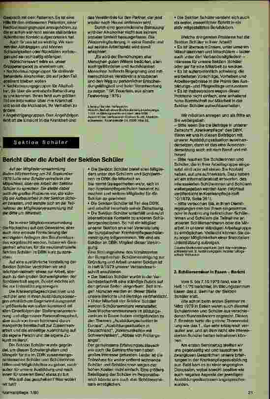 Vorschauseite 3: Erfahrungen einer Krankenschwester in einer ambulanten Nachbetreuungssgruppe für Alkoholiker