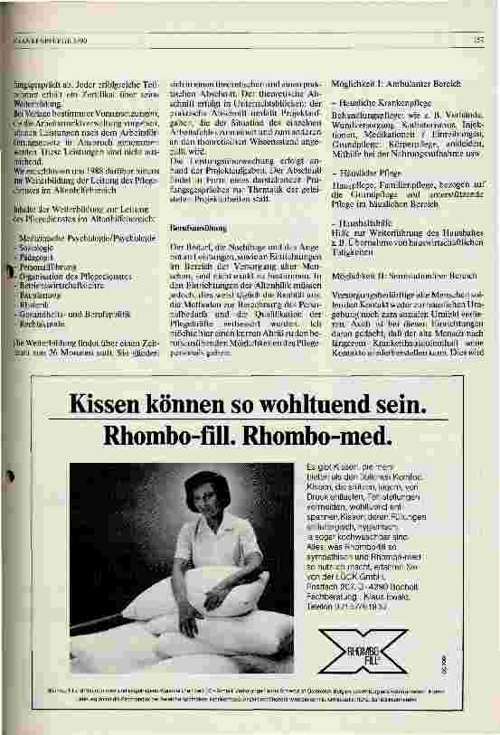 Vorschauseite 3: Ausbildung, Berufsausübung und Perspektiven der Altenpflege (Stand Frühjahr 1989)
