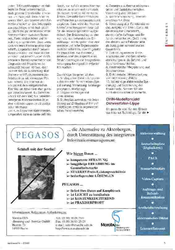 Vorschauseite 3: Keine Zukunft ohne Internet Was kann das Internet für die Krankenhäuser leisten?