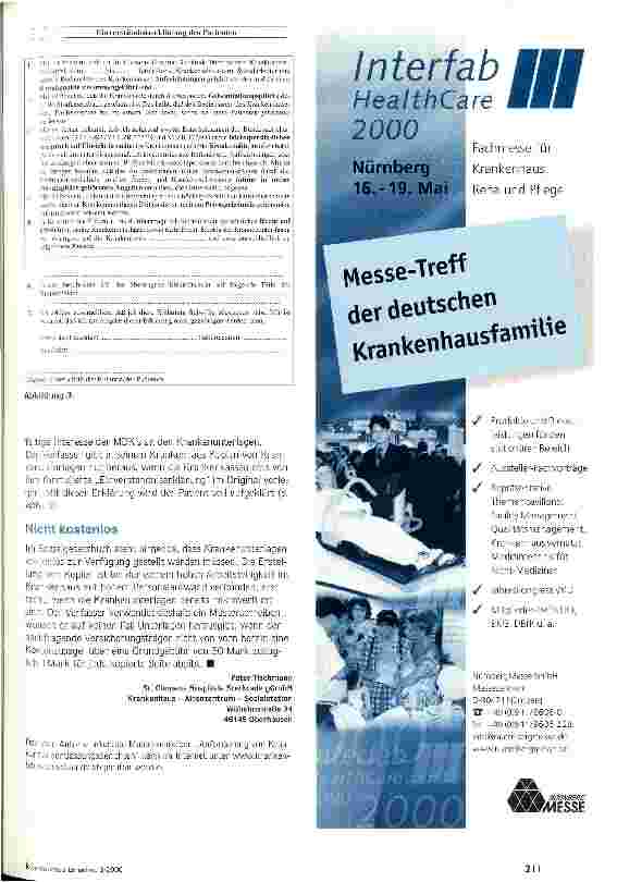 Vorschauseite 3: Krankenakten: Ungenierte Einblicksversuche Wie Kassen und MDK Krankenhäuser und Patienten einschüchtern