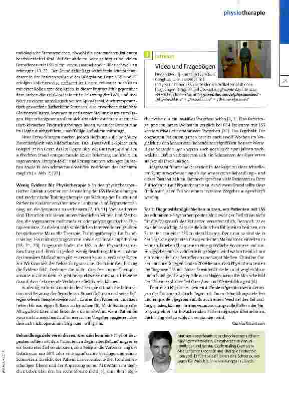 Vorschauseite 4: Wenn nur noch Sitzen hilft