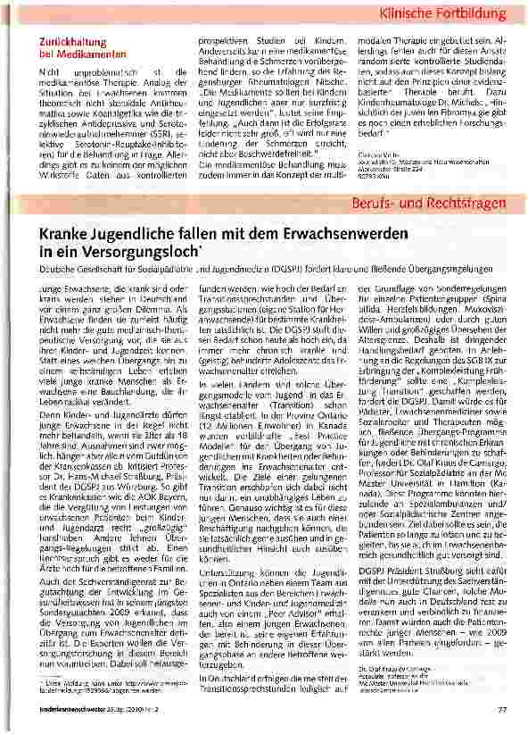 Vorschauseite 4: Juvenile Fibromyalgie