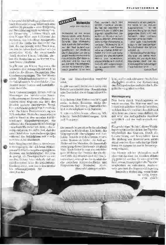 Vorschauseite 2: Weichlagern und Umlagern - Dekubitusprophylaxe