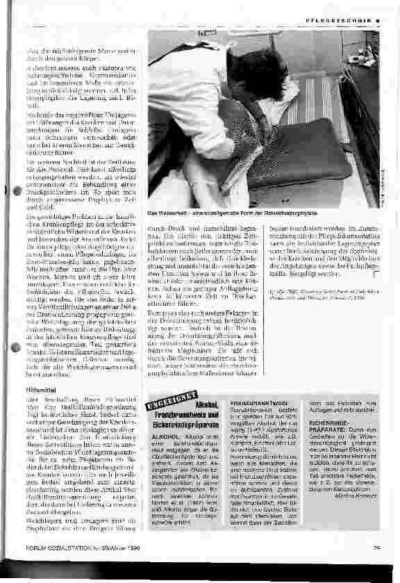 Vorschauseite 4: Weichlagern und Umlagern - Dekubitusprophylaxe