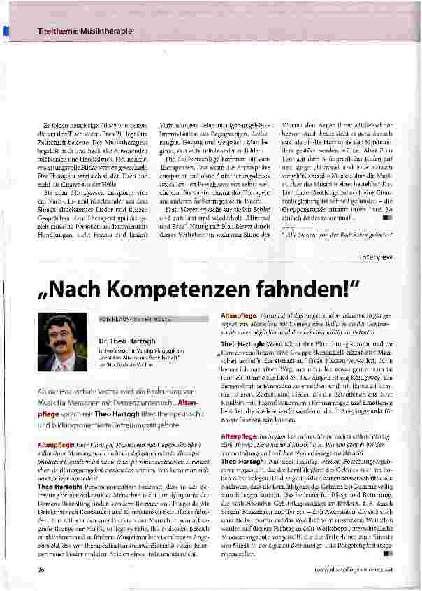 Vorschauseite 1: Nach Kompetenzen fahnden!