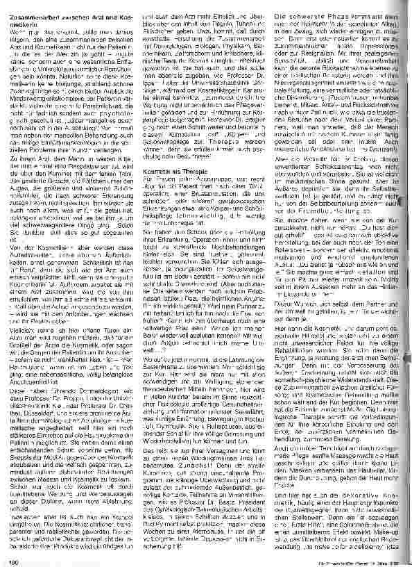 Vorschauseite 3: Die psychosomatische Bedeutung der Kosmetik Möglichkeiten und Grenzen