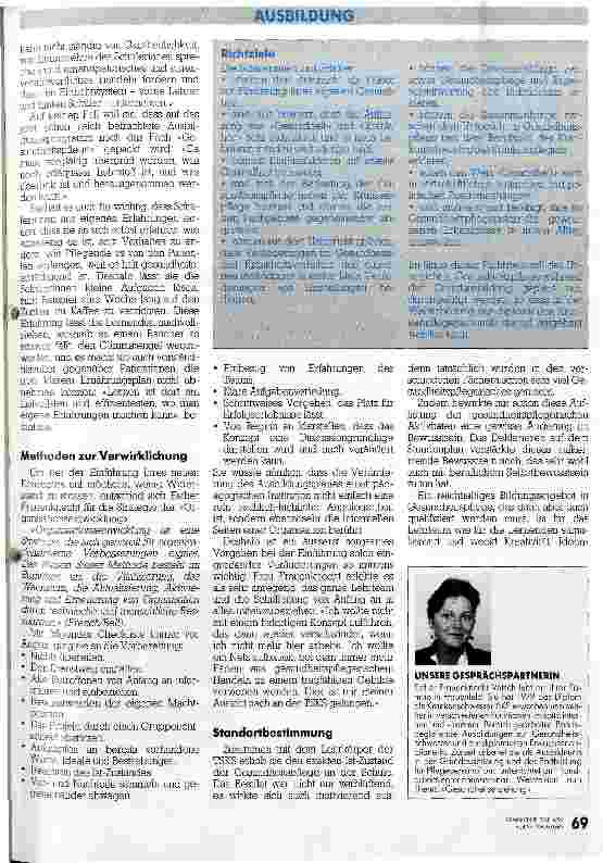 Vorschauseite 3: Schülerinnen lernen Gesundheit zu fördern