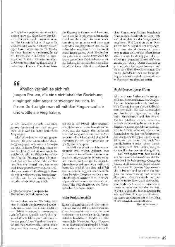 Vorschauseite 2: Die dunkle Geschichte der Fürsorglichkeit