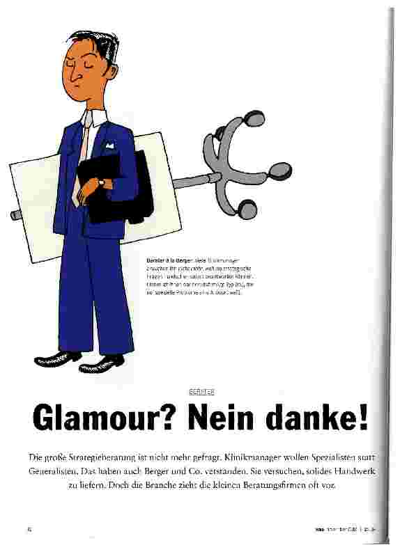 Vorschauseite 1: Glamour? Nein danke!