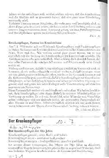 Vorschauseite 1: Der Krankenpfleger der 70er Jahre