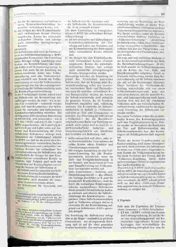 Vorschauseite 4: Zur Frage Vollkostenrechnung oder Teilkostenrechnung aus der Sicht bundesrechtlicher Vorschriften