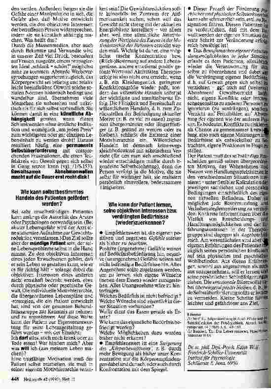 Vorschauseite 2: Adipositastherapie durch selbstbestimmte Lebensgestaltung