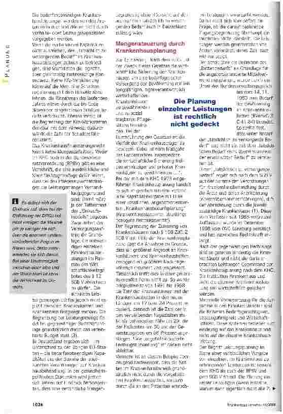 Vorschauseite 3: Fehlbelegungsorientierte Leistungsplanung