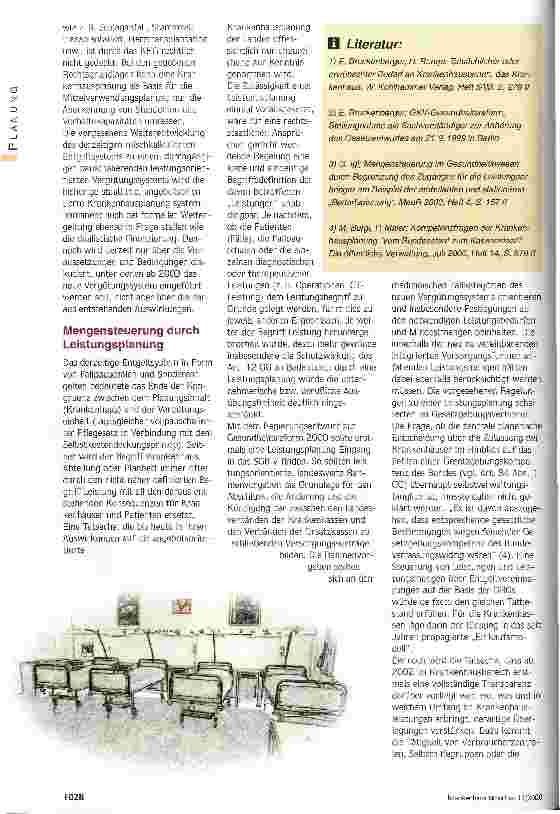Vorschauseite 4: Fehlbelegungsorientierte Leistungsplanung