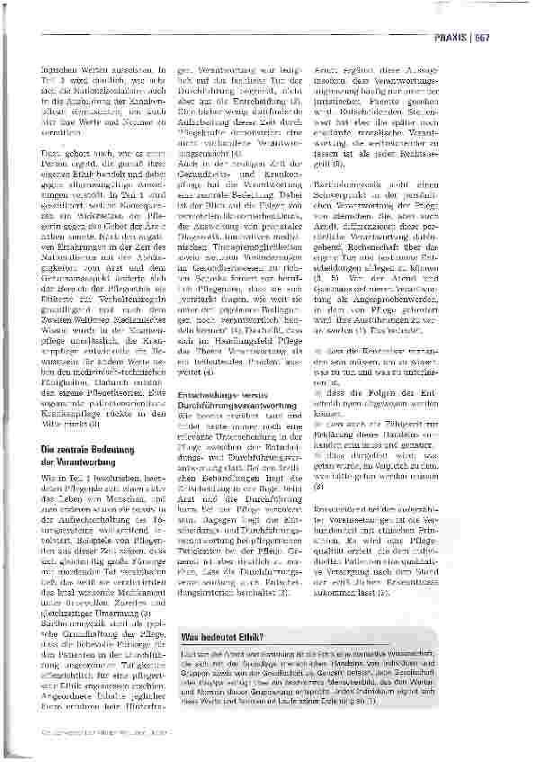 Vorschauseite 2: Pflege im Nationalsozialismus