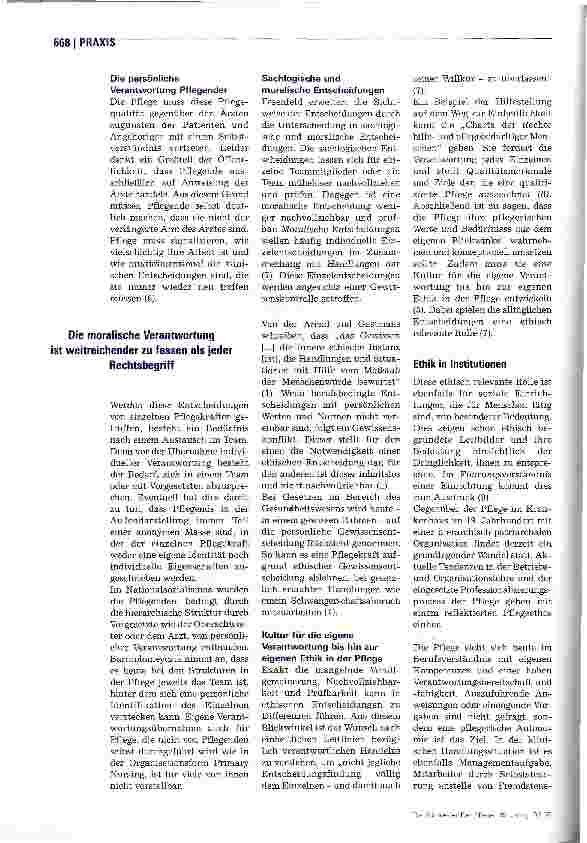 Vorschauseite 3: Pflege im Nationalsozialismus
